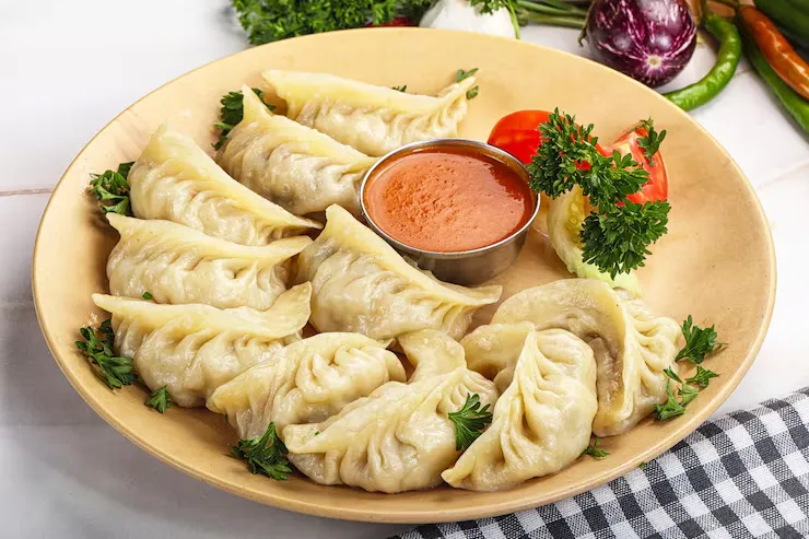 Steamed Veg Momos